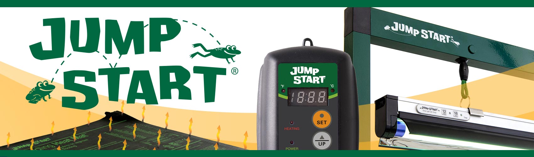 Jump Start Seedling Heat Mat, 20 x 20, 45W