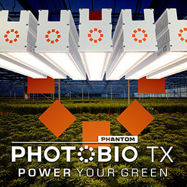 Picture of Hydrofarm’s Phantom PHOTOBIO™•TX and PHOTOBIO™•T Greenhouse and Indoor Grow Lights Power Green for Sustainable Farming
