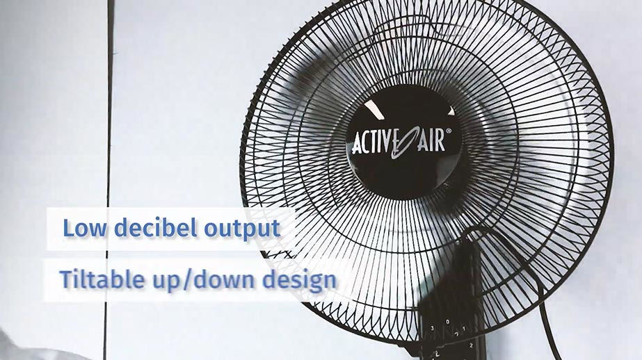 Show details for Active Air Heavy Duty 16" Wall Mount Fan